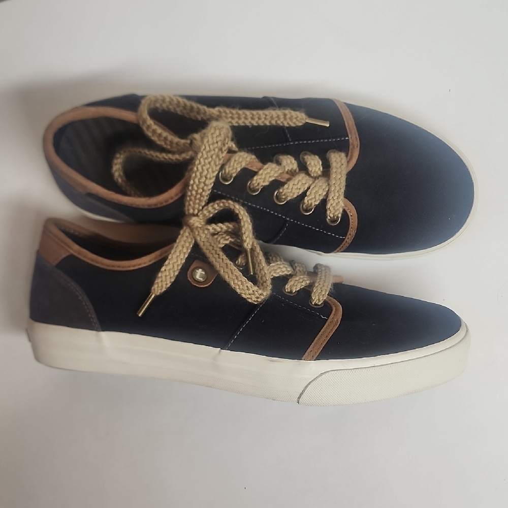 Taos Super Soul Black Gray & Tan Unisex Size 9.5L/8M Casual Sneakers SSL-14101 - Picture 1 of 9